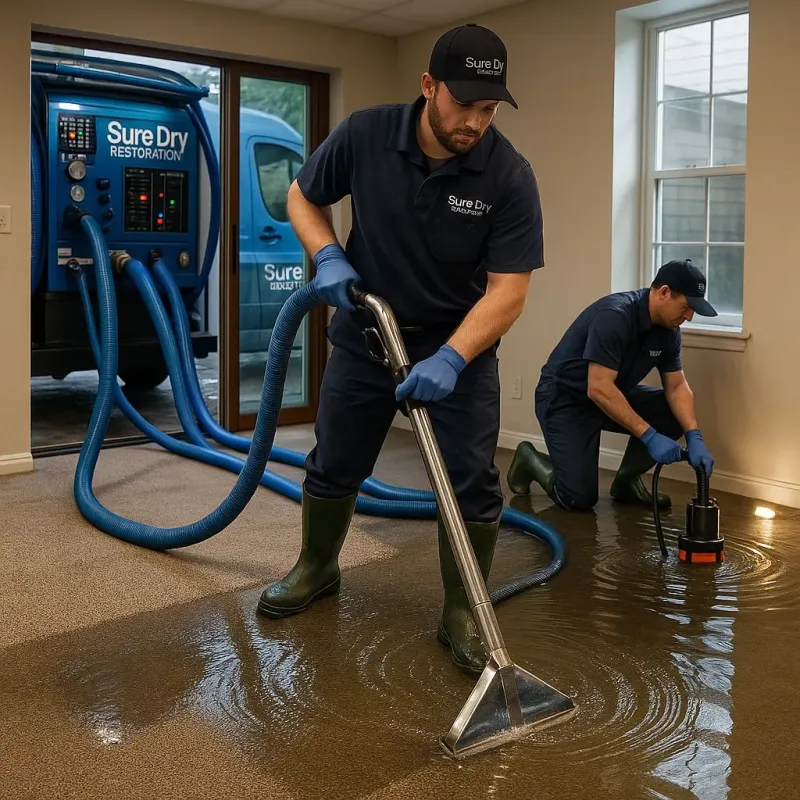 Water Extraction and Removal process in Ronan, MT